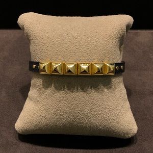 Michael Kors Studded leather bracelet